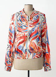 Jachete casual guler rotund roșu HF WOMAN COLLECTION femme