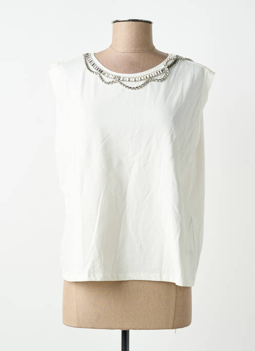 Tricou alb FRACOMINA femeie