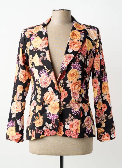 Sacou negru JOLIFLY & JUSTINE Y femeie