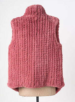 Jachete casual guler rotund roz K-DESIGN femeie