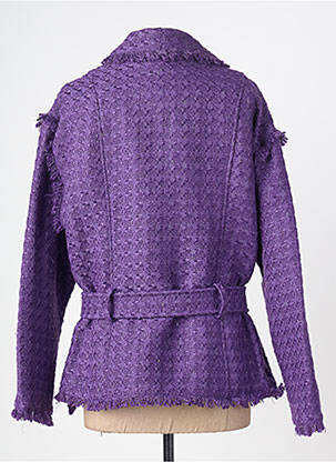 Jachete casual finisaj interior dublat violet GOA GOA femeie