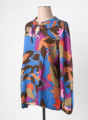 Bluză albastru GEISHA femeie