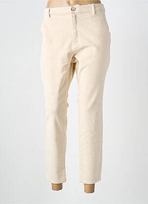 Pantalon 7/8 elasticitate mărime normală bej S.OLIVER femeie