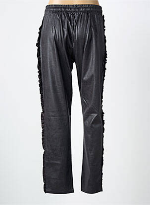 Pantalon drept elasticitate mărime normală negru NÜ femeie