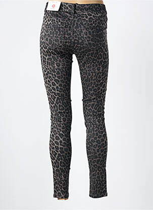 Pantalon slim conic mărime normală gri MORGAN femeie