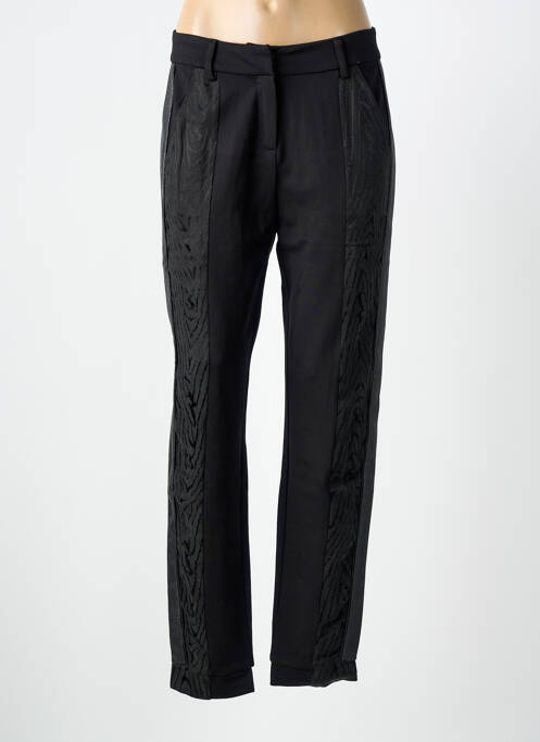 Pantalon drept elasticitate mărime normală negru NU JEANS femme