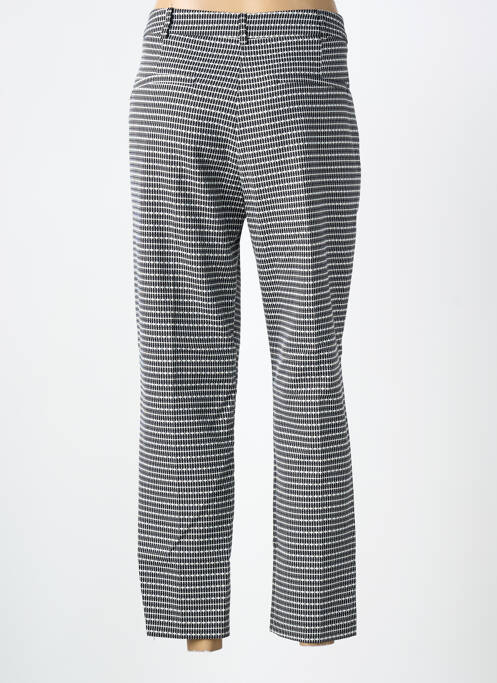 Pantalon drept buzunare negru MORGAN femme