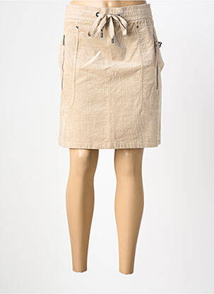 Fustă scurtă bej STREET ONE femeie