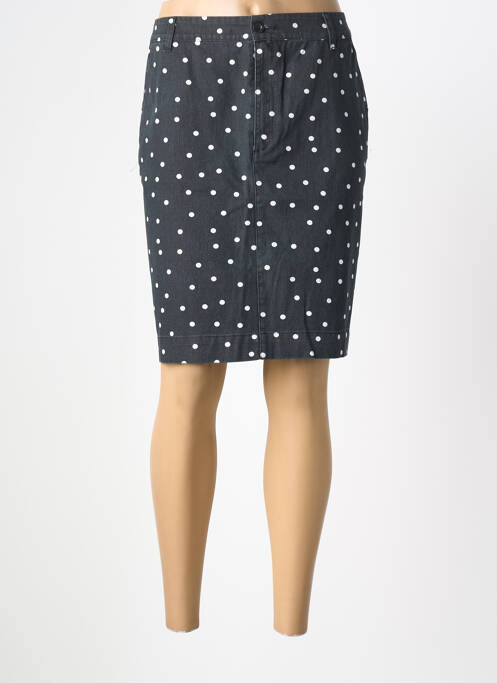 Fustă midi negru QS femeie