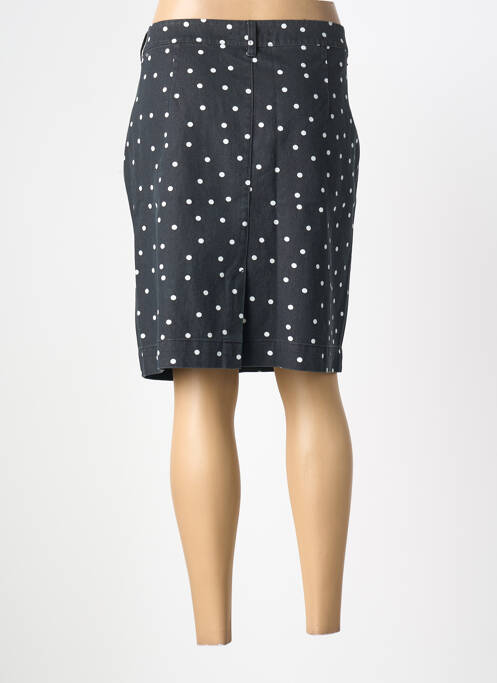 Fustă midi negru QS femeie