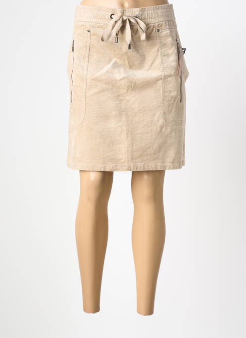 Fustă scurtă bej STREET ONE femeie