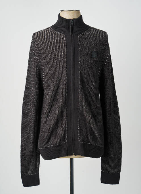 Vestă cu mâneci lungi mâneci lungi negru STREET ONE homme