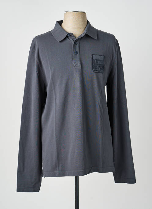 Tricou croială dreaptă mâneci lungi gri STREET ONE homme