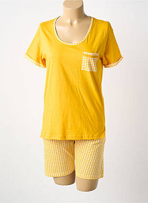 Pijama galben CHRISTIAN CANE femeie