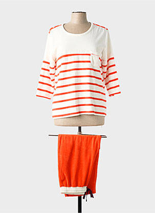 Pijama portocaliu SUN LIVE femeie