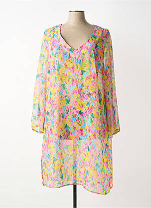 Rochie de plajă croială fluidă galben PRIMADONNA femeie
