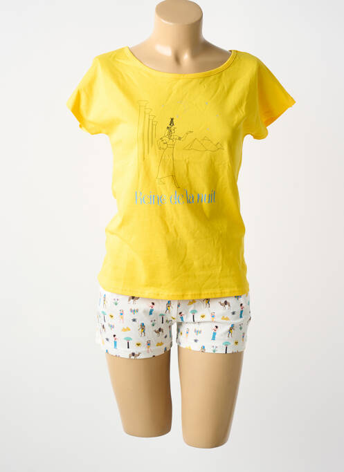 Pijama galben ARTHUR femeie