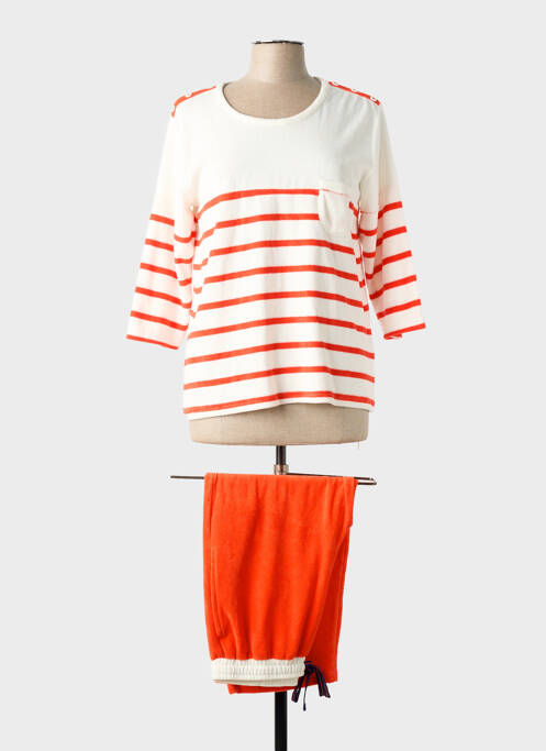 Pijama portocaliu SUN LIVE femeie