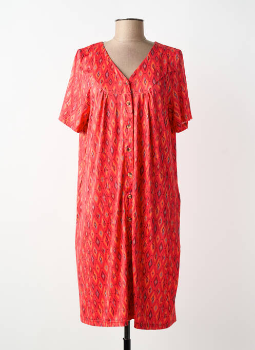 Rochie midi portocaliu EGATEX femeie