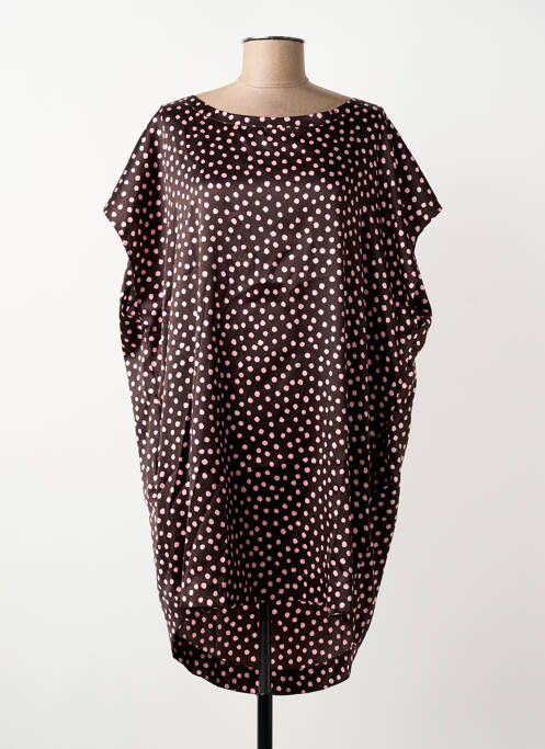 Cămașă de noapte imprimeu cu buline violet MARJOLAINE femme