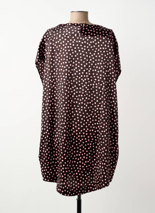 Cămașă de noapte imprimeu cu buline violet MARJOLAINE femme