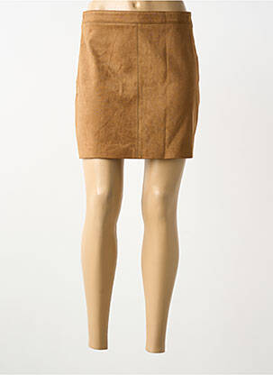 Fustă scurtă maro GRACE & MILA femeie