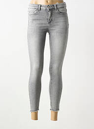 Blugi skinny mărime normală mărime normală gri ONLY femeie