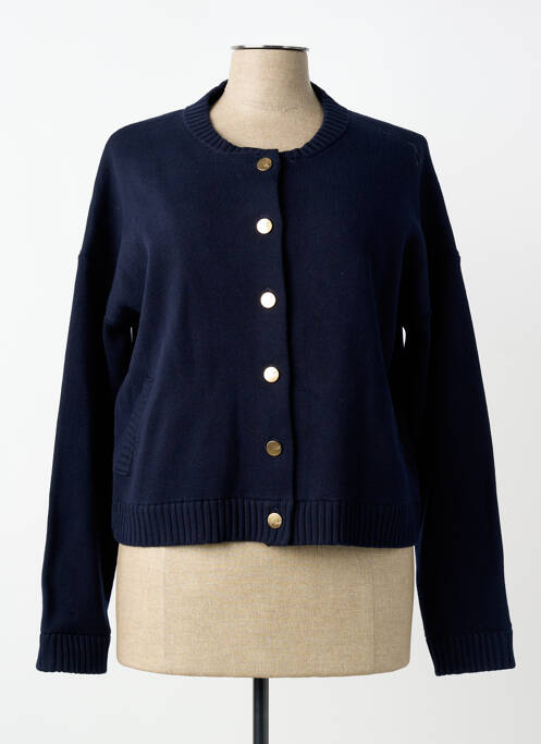 Vestă cu mâneci lungi albastru ELLE EST OU LA MER femeie