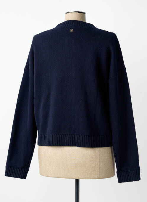 Vestă cu mâneci lungi albastru ELLE EST OU LA MER femeie