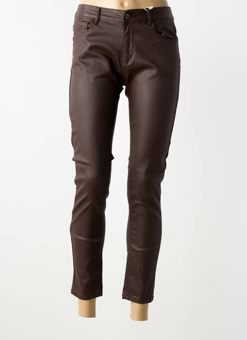 Pantalon 7/8 maro ONADO femeie