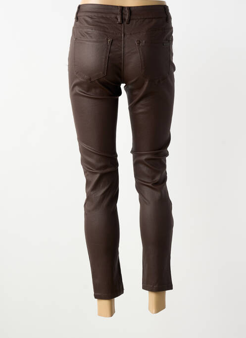 Pantalon 7/8 maro ONADO femeie