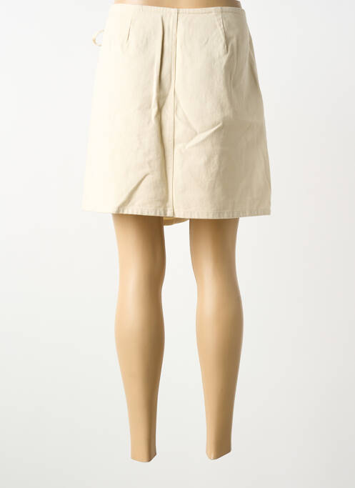 Fustă scurtă bej Y.A.S femeie