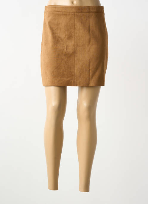 Fustă scurtă maro GRACE & MILA femeie