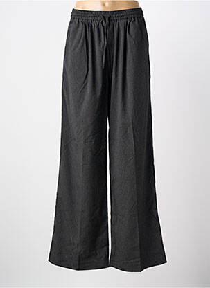 Pantalon evazat talie elastică mărime normală gri GRACE & MILA femeie