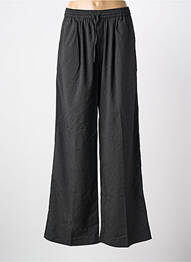 Pantalon evazat talie elastică mărime normală gri GRACE & MILA femeie