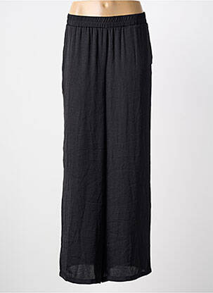 Pantalon larg croială fluidă mărime normală negru PIECES femeie