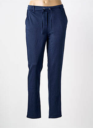 Pantalon chino albastru ELLE EST OU LA MER femeie