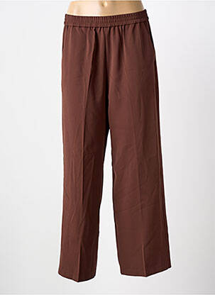 Pantalon drept maro GRACE & MILA femeie