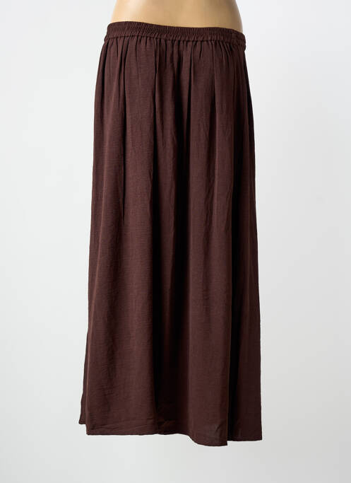 Fustă lungă maro MAJOLICA femeie