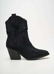 Botine/ghete vârf ascuțit toc de 7 la 9 cm negru FINDLAY femme