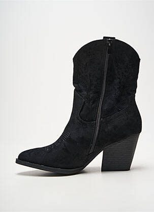 Botine/ghete vârf ascuțit toc de 7 la 9 cm negru FINDLAY femeie
