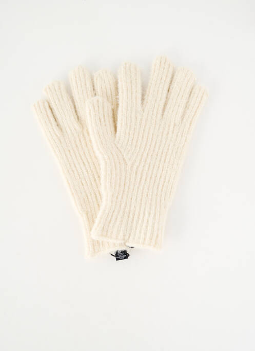 Mănuși elasticitate bej PIECES femme