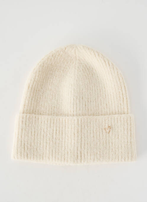 Căciulă elasticitate bej PIECES femme