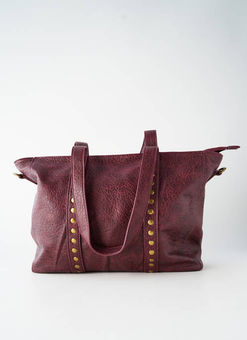 Geantă formă trapez formă trapez violet MANDOLINE femme