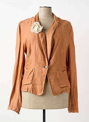 Sacou croială cambrată maro LA FEE MARABOUTEE femeie