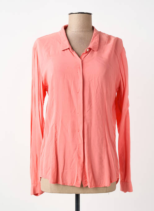 Cămașă croială cambrată mâneci lungi roz HARTFORD femme