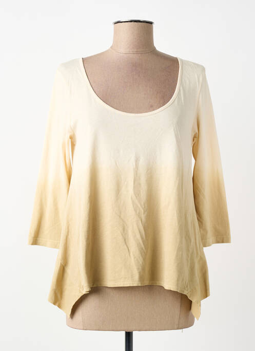 Top bej UNO PIU UNO femeie