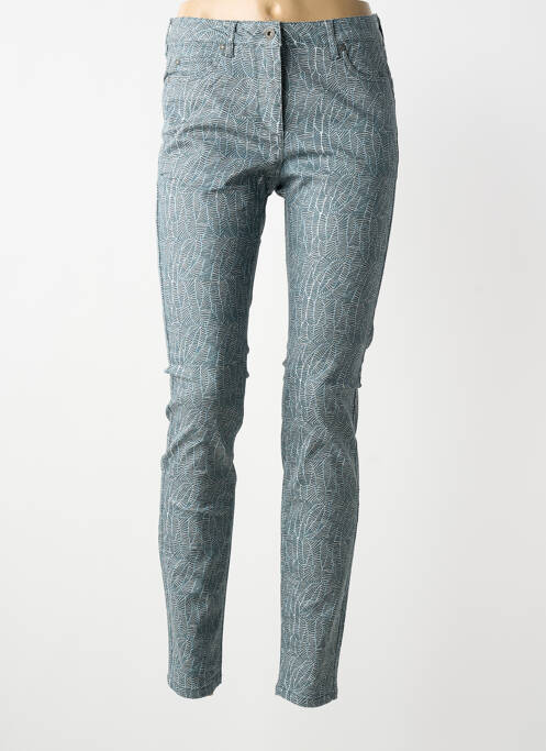 Pantalon slim buzunare albastru SANDWICH femme