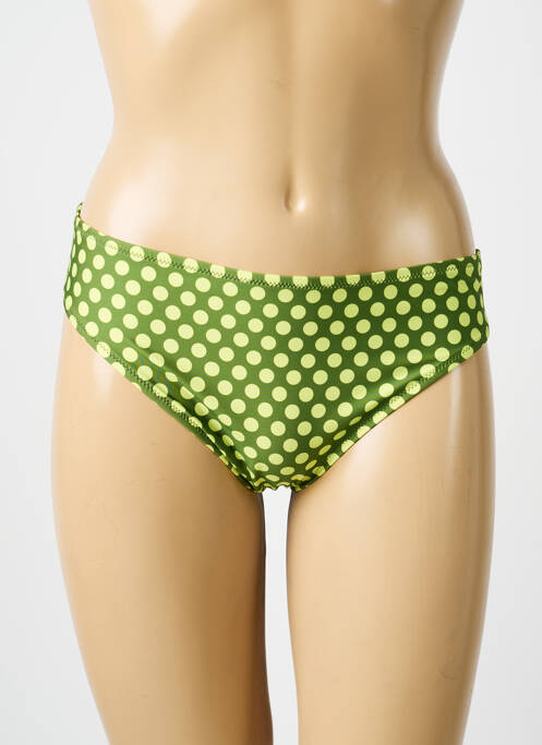 Chiloți de baie elasticitate verde ANTIGEL femme