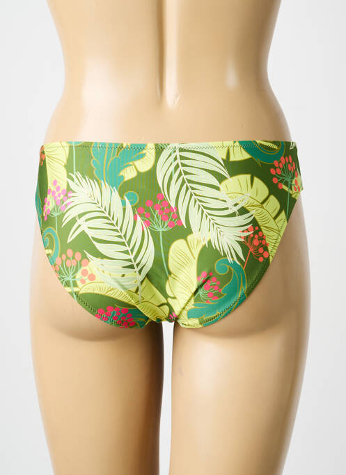 Chiloți de baie imprimeu fantezie chiloți verde ANTIGEL femme
